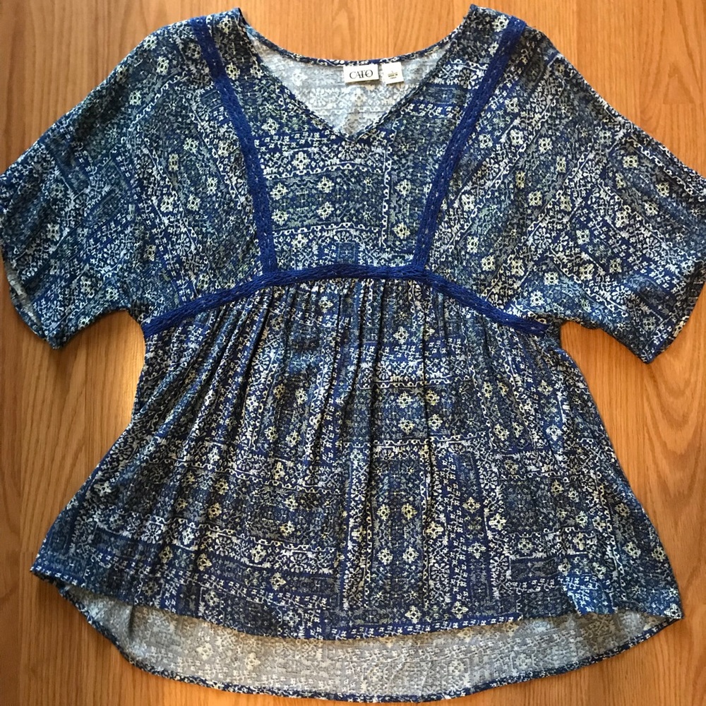 Blue blouse